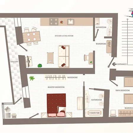 Casa Alpina- Praetoria Apartment *